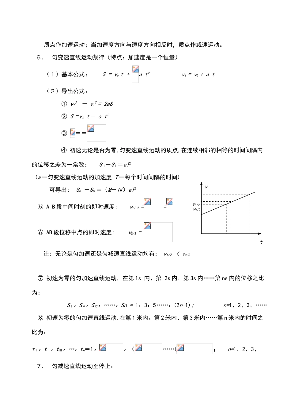 上海市高中物理知识点总结_第2页