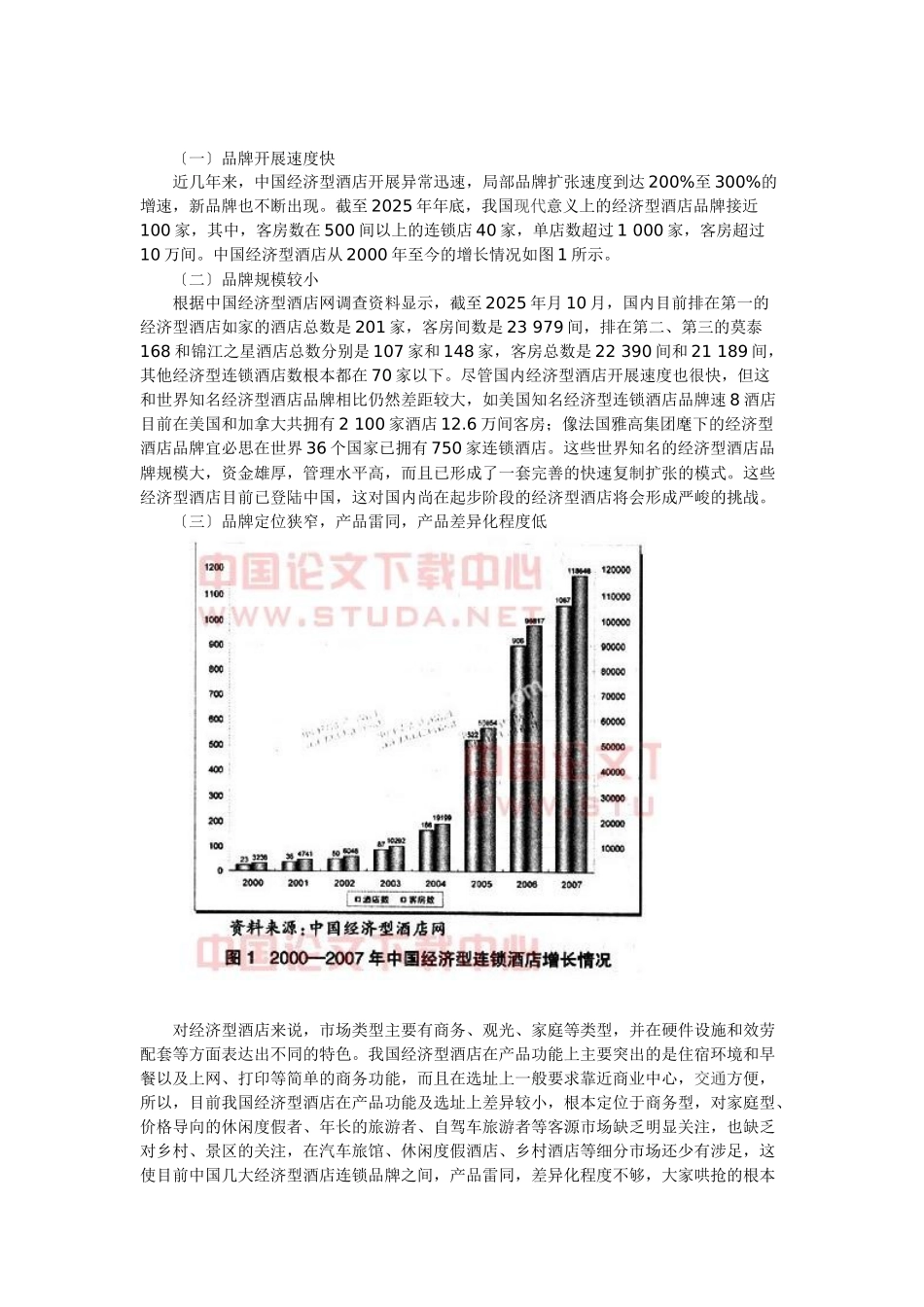 中国经济型酒店品牌差异化建设思考_第2页