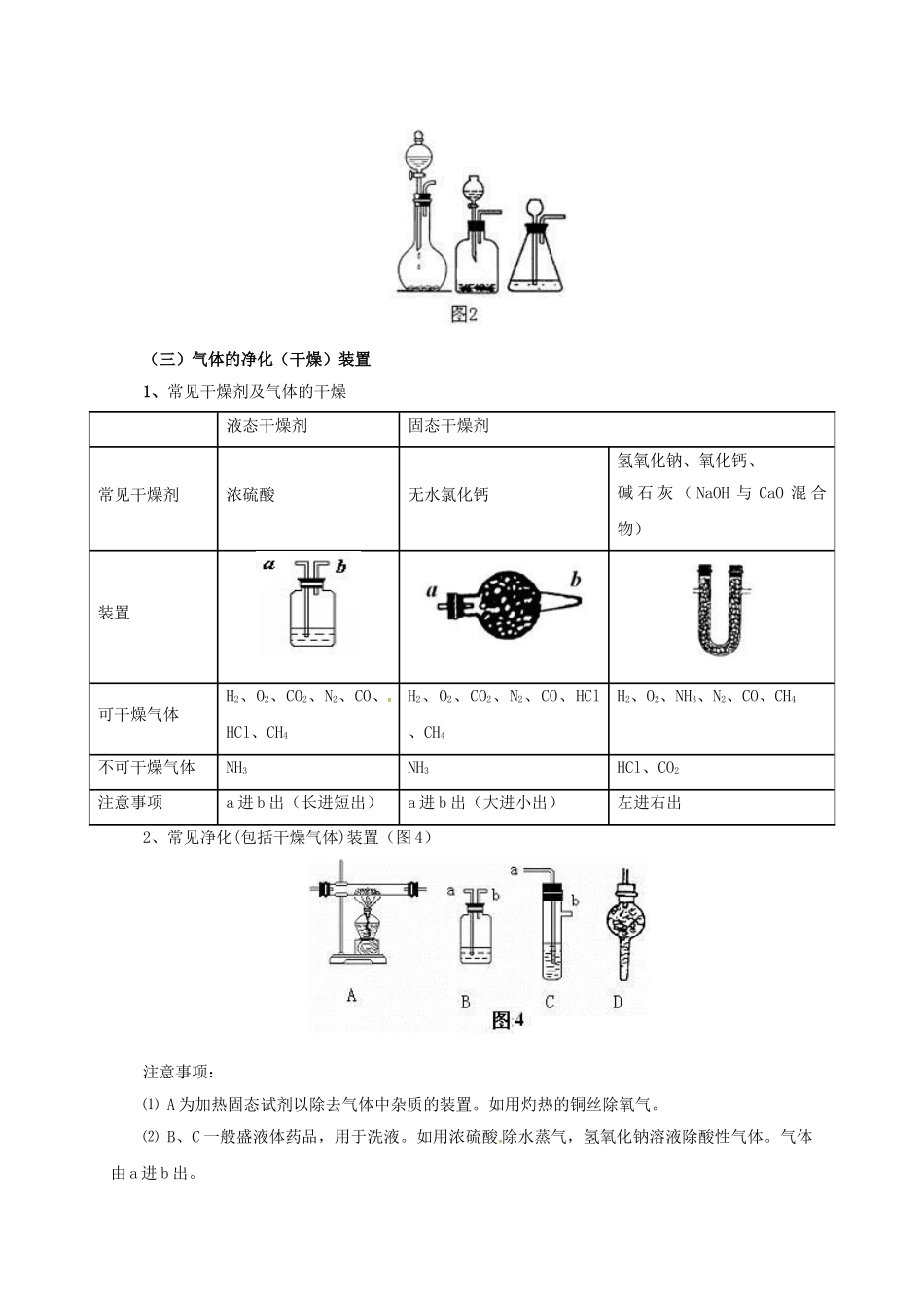 中考化学二轮复习-专题突破-专题4-实验设计与探究题教案_第2页