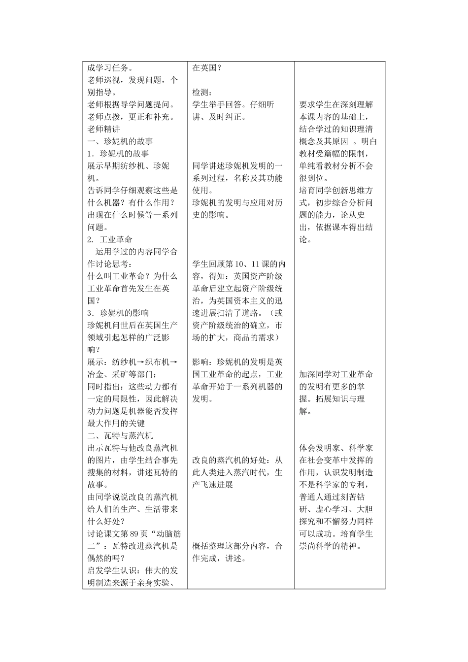九年级历史上册-蒸汽时代的到来教案-新人教版1_第2页