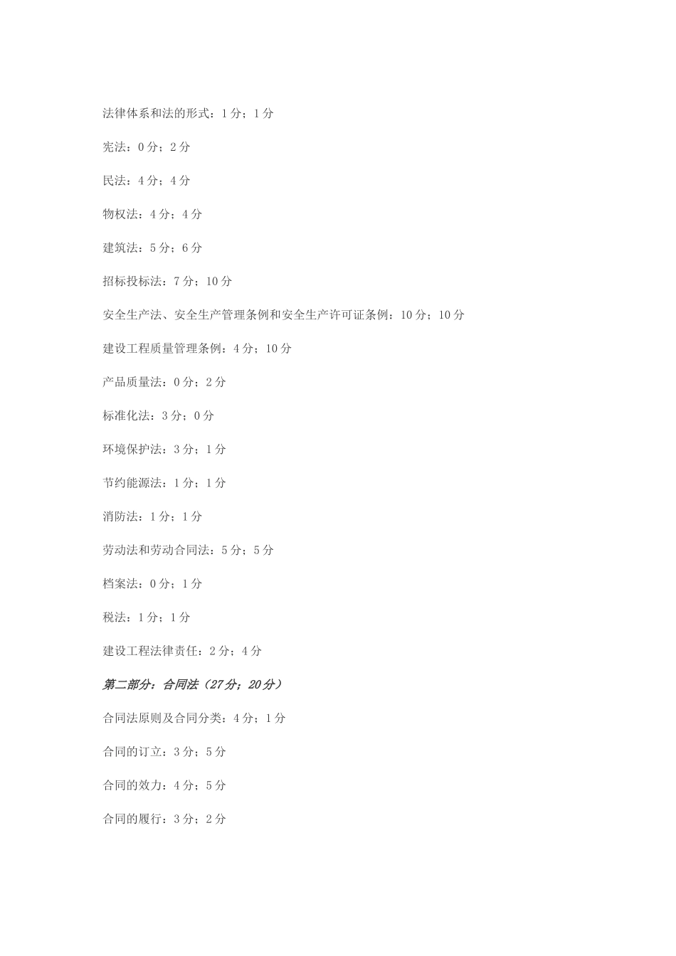 二级建造师试题题型分析_第2页