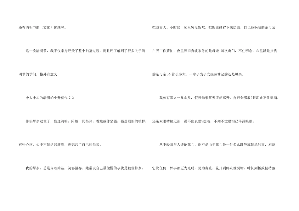 令人难忘的清明的小升初_第3页