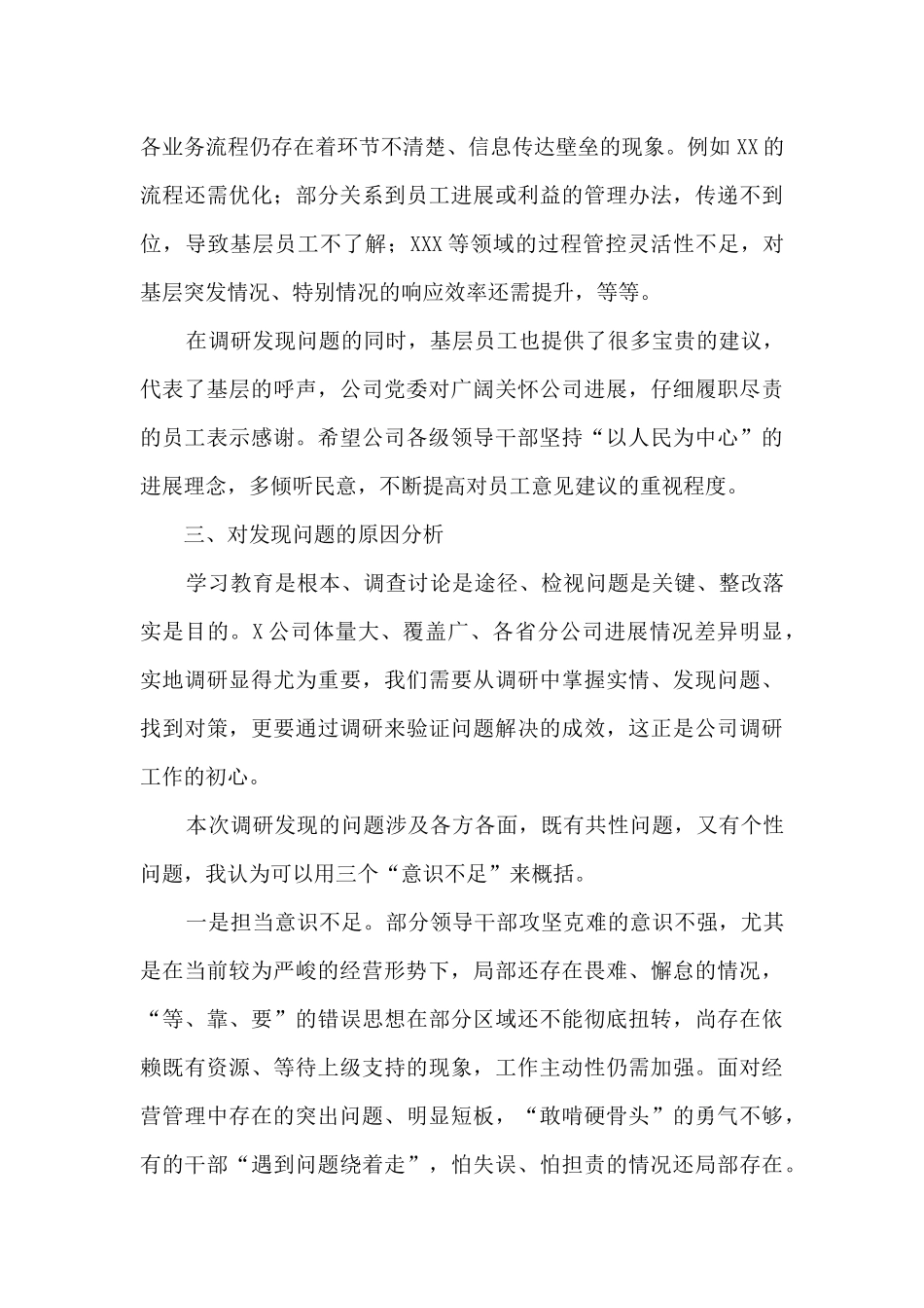 企业发展专题实地调研报告_第3页