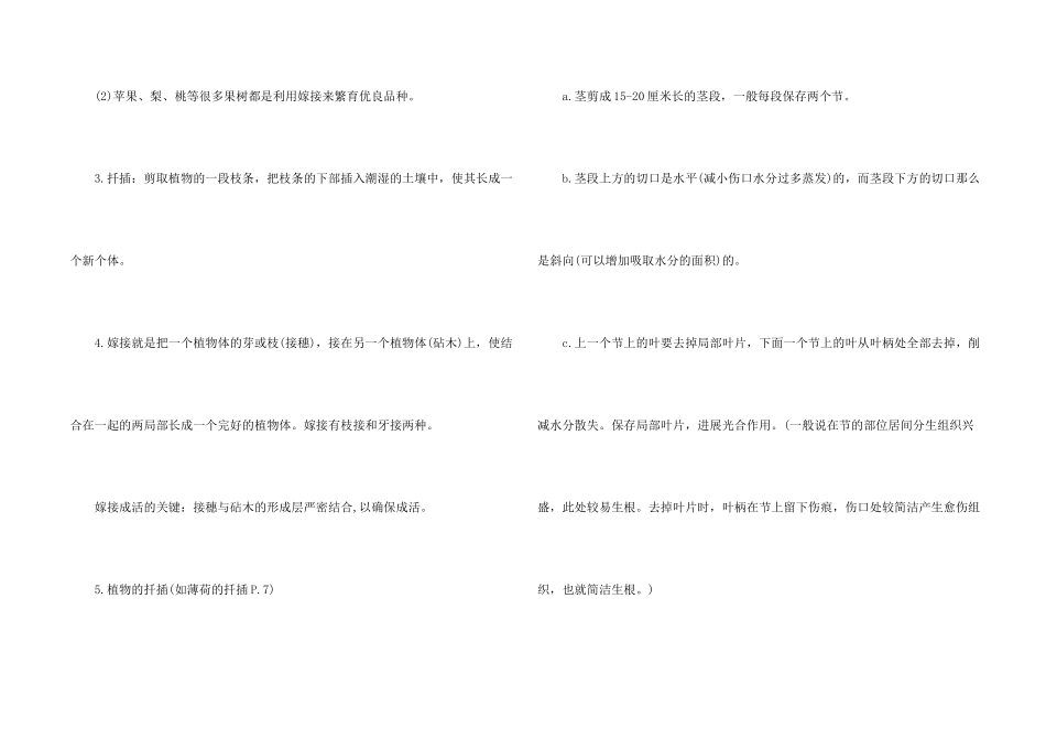 八年级生物下册知识点苏科版_第2页