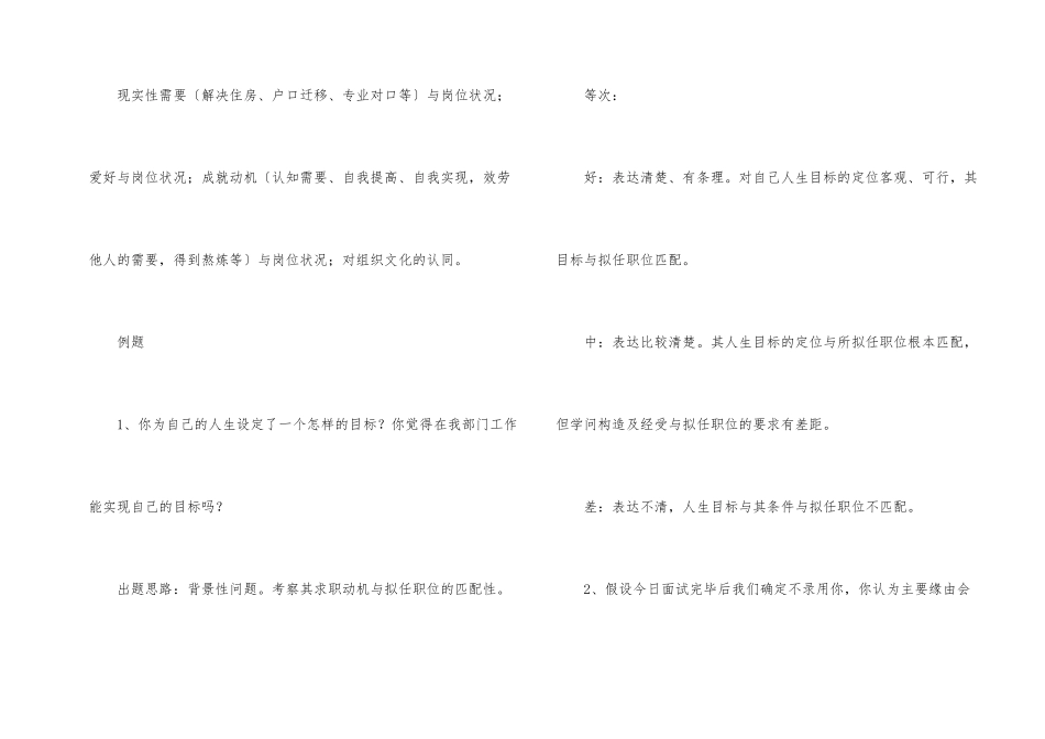 公务员面试题型分析讲解_第2页