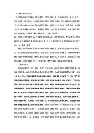 公猪调教与注意的问题