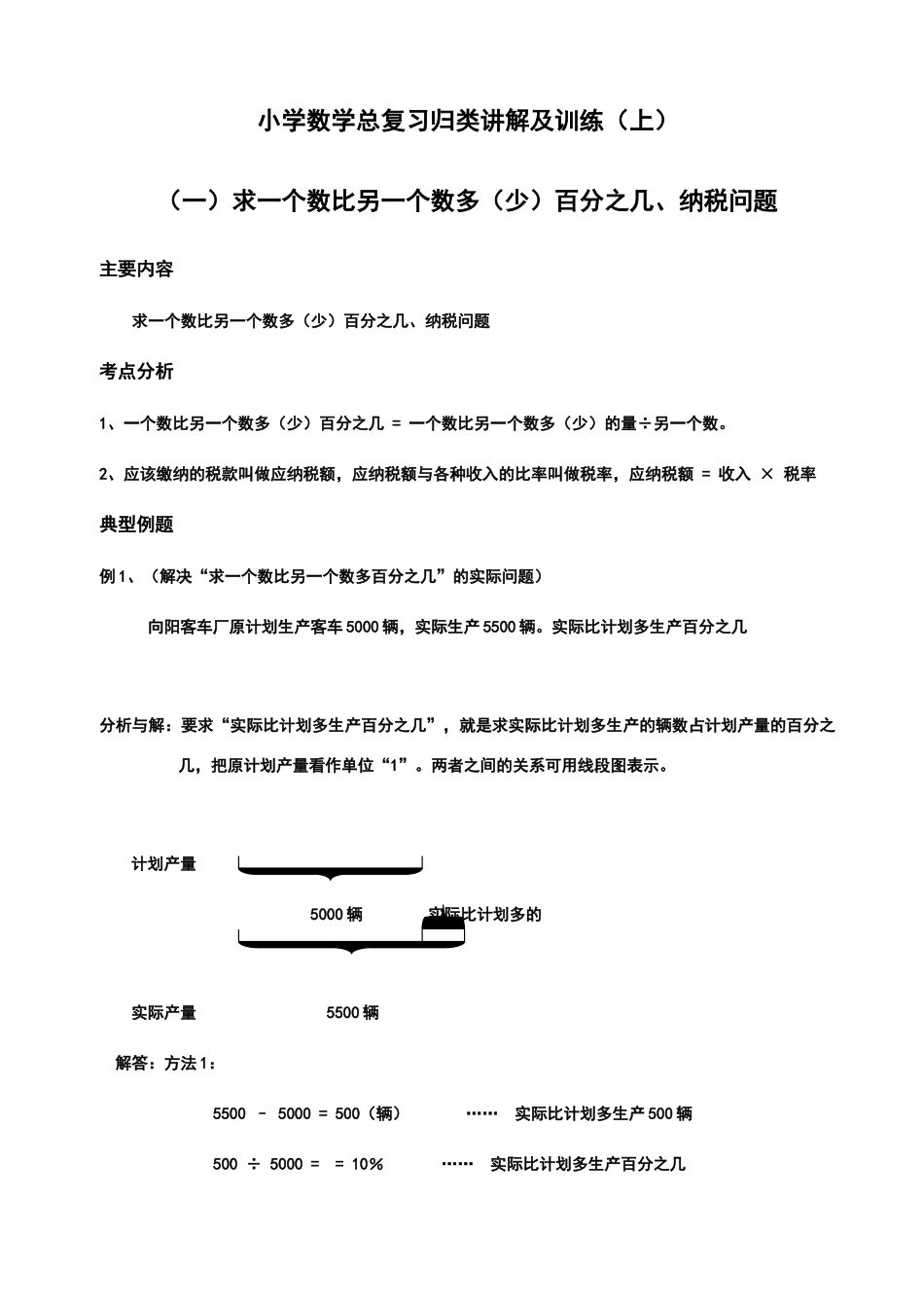 六年级下册小升初数学分类专项总复习练习题_第3页