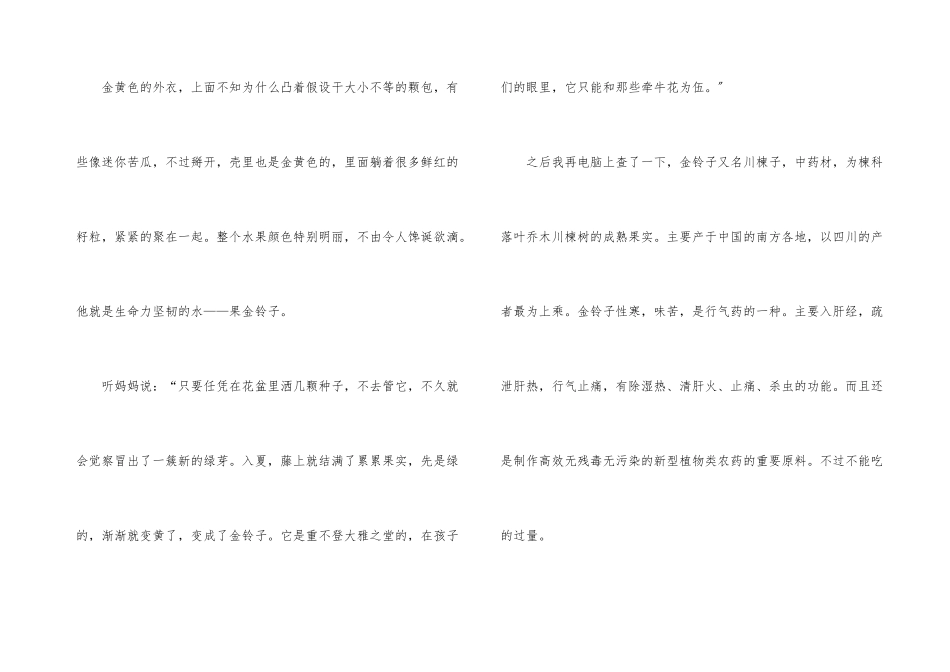 六年级写物300字3篇_第3页