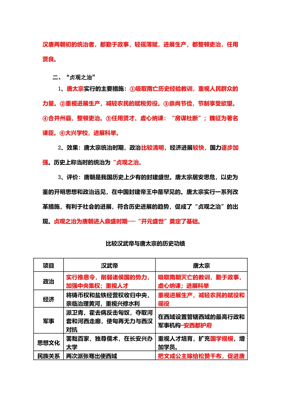 初一下册历史期中复习重点_第3页