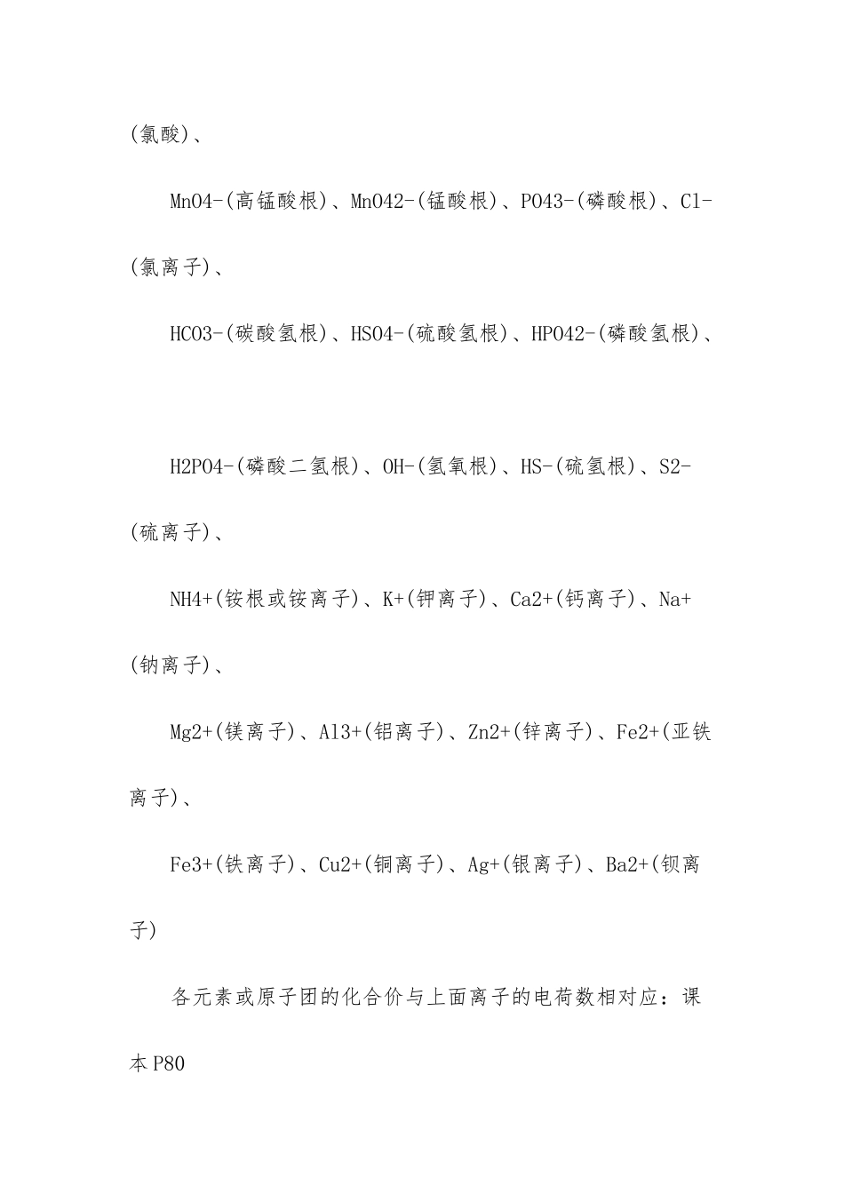 初中化学知识点总结归纳精华_第2页