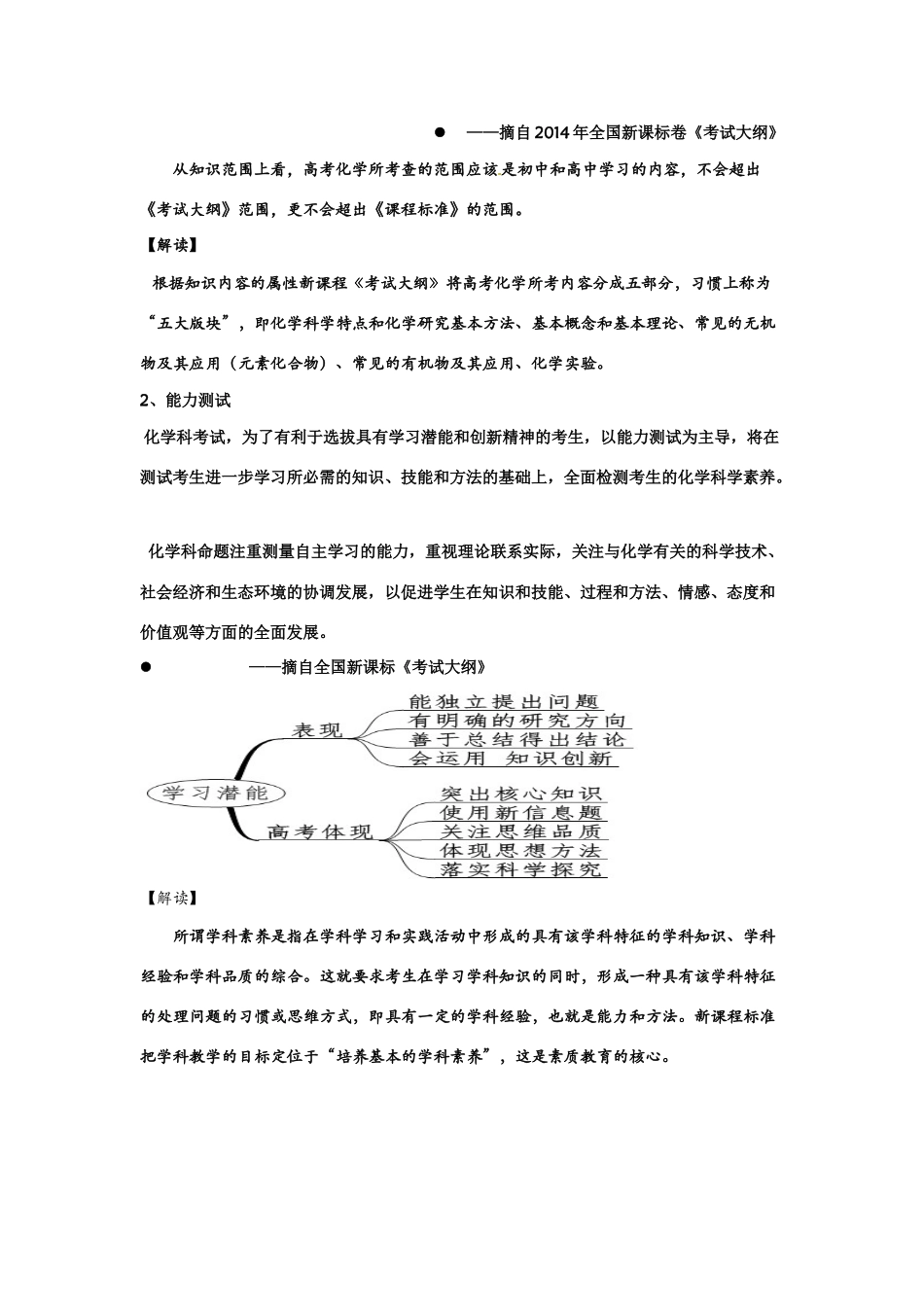黑龙江省2014年高考化学备考研讨会材料_第2页