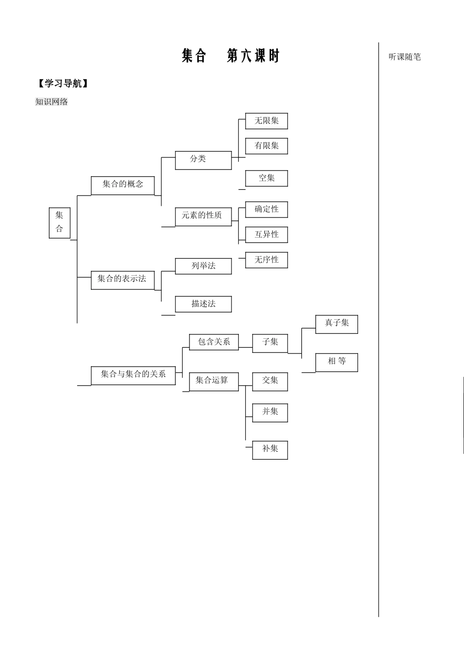 集合第六课时学生版_第1页