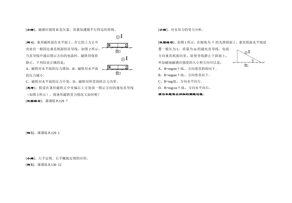 安培力  磁感应强度_第2页