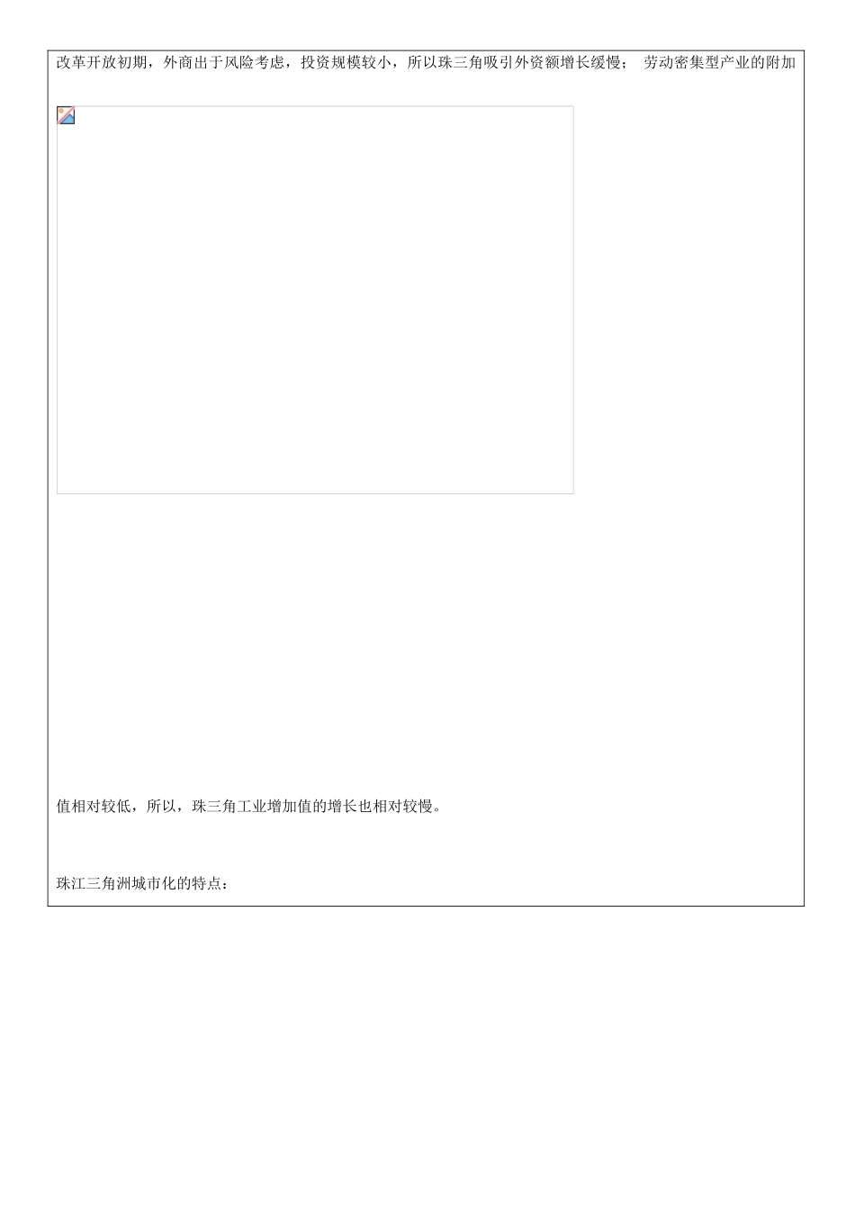 北京市大兴区魏善庄中学高中地理 第四章 第二节 区域工业化与城市化导学案 新人教版必修3_第3页