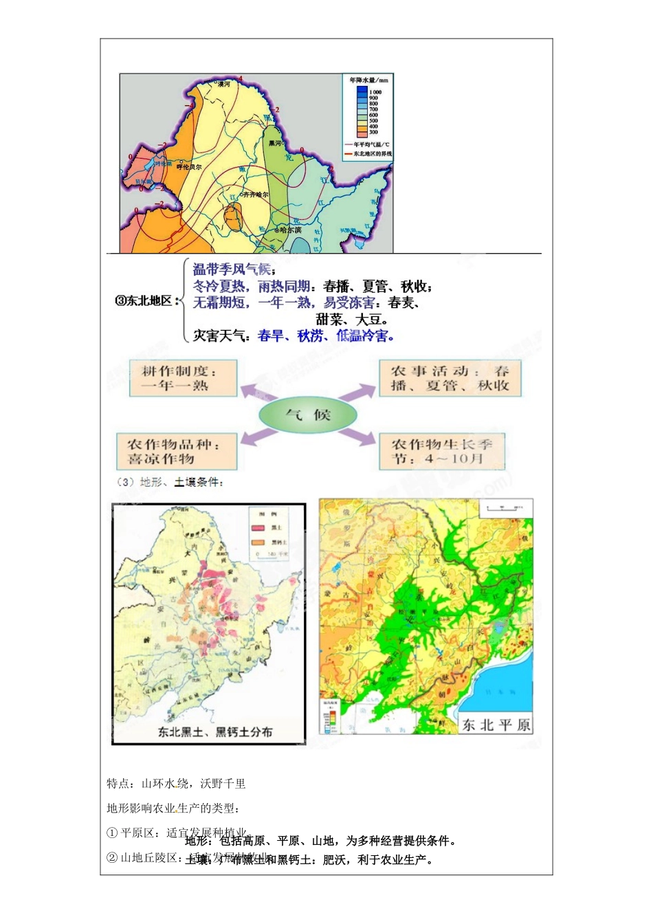 北京市大兴区魏善庄中学高中地理 第四章 第一节 区域经济发展 以我国东北地区为例（第一课时）导学案 新人教版必修3_第2页