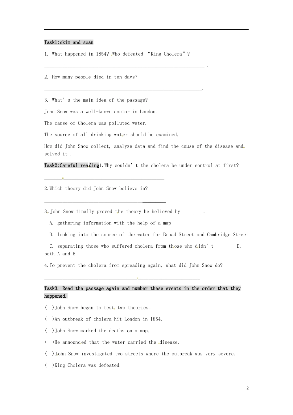 陕西省西安市田家炳中学高中英语 Unit1 Great Scientists阅读导学案（2）新人教版必修5_第2页