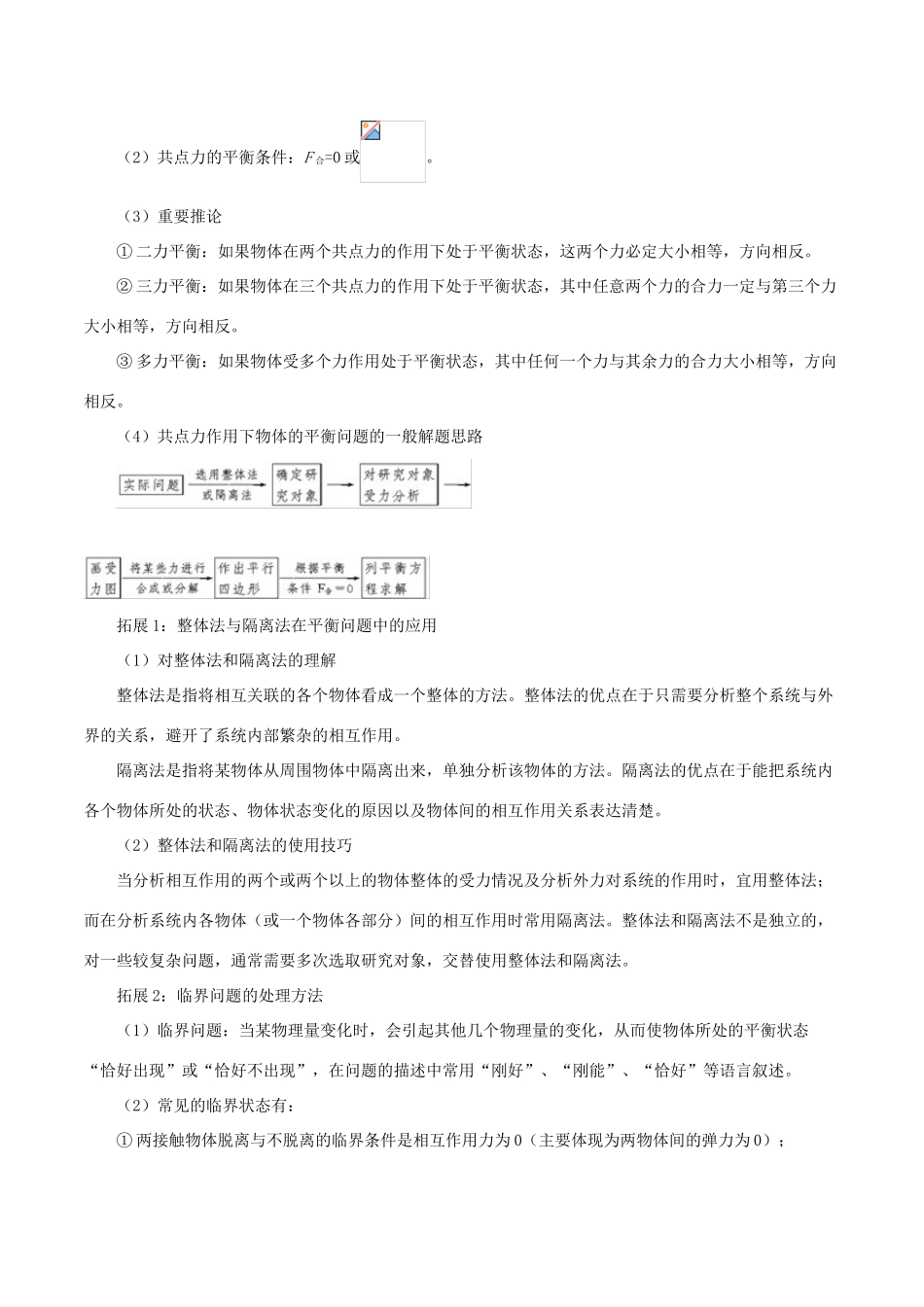 备战高考物理 高频考点解密 专题02 相互作用教学案-人教版高三全册物理教学案_第2页