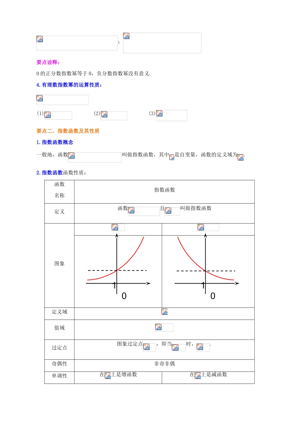 北京四中高中数学 指数函数、对数函数、幂函数综合提高知识讲解 新人教A版必修1_第2页