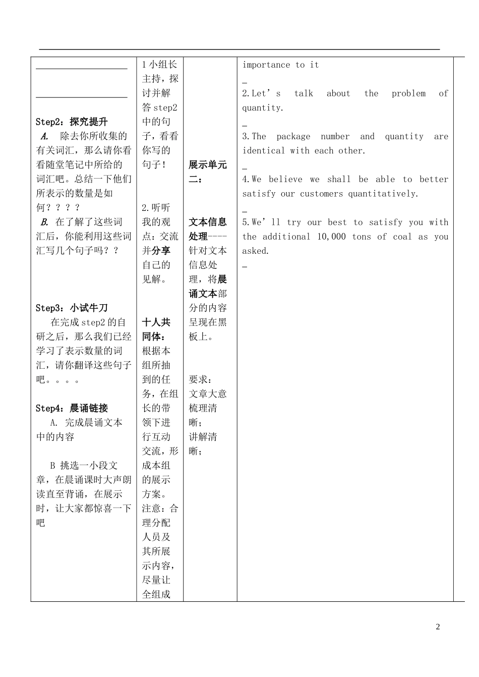 安徽省铜陵市铜都双语学校高考英语一轮复习学案61_第2页