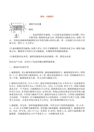 磁场、电磁感应