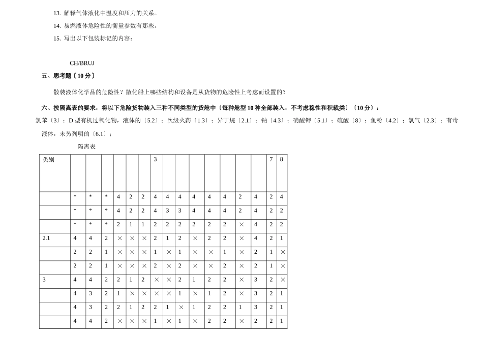 危险品运输安全管理试卷7_第3页