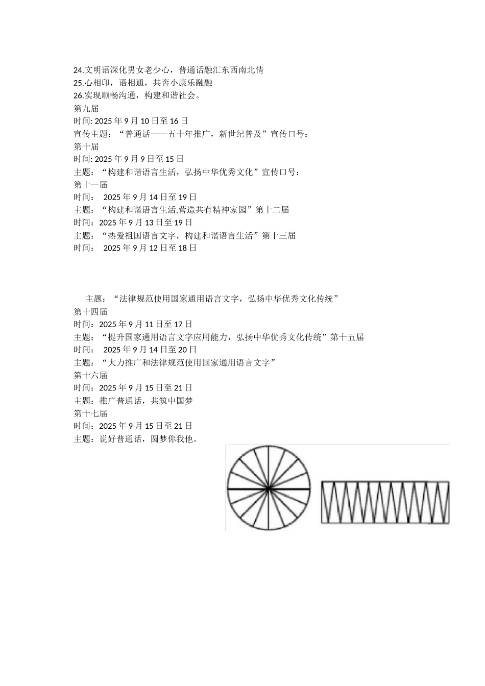 历届全国推广普通话宣传周时间及主题_第3页