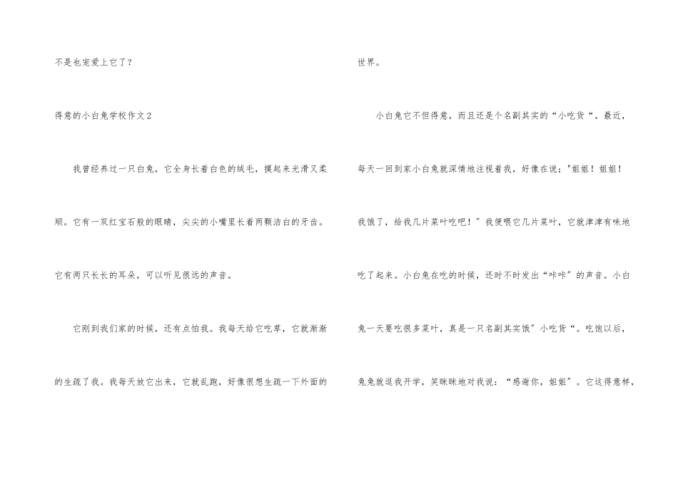 可爱的小白兔初中_第3页