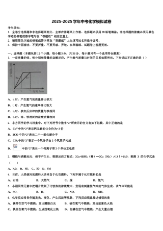 吉林省长春市德惠市中考化学最后冲刺浓缩精华卷含解析