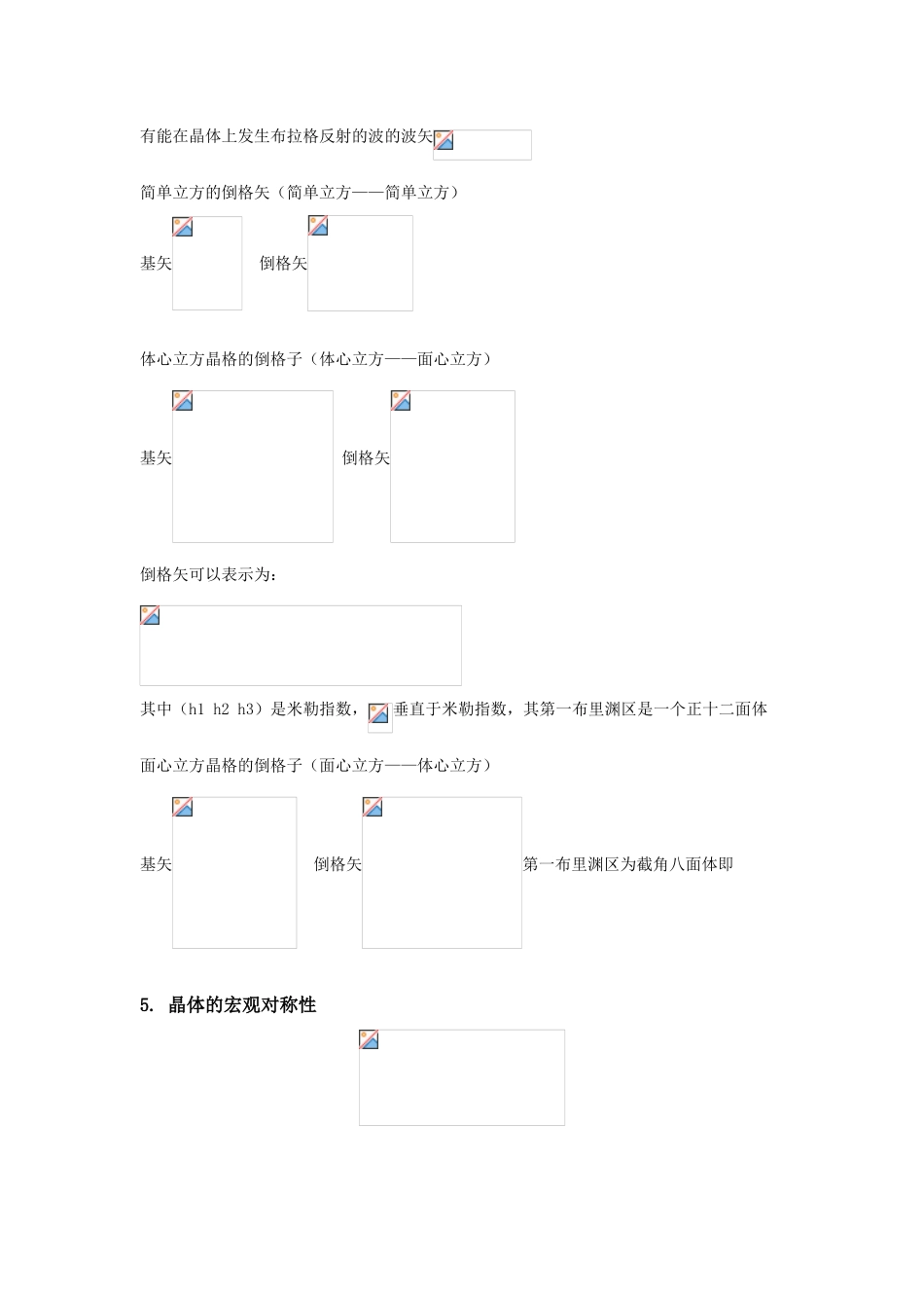 固体物理第一章总结_第3页