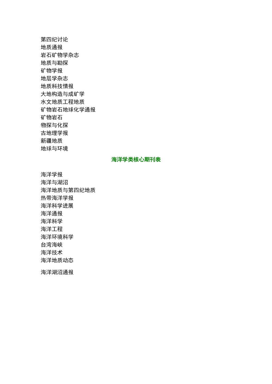 地理学类核心期刊表_第2页