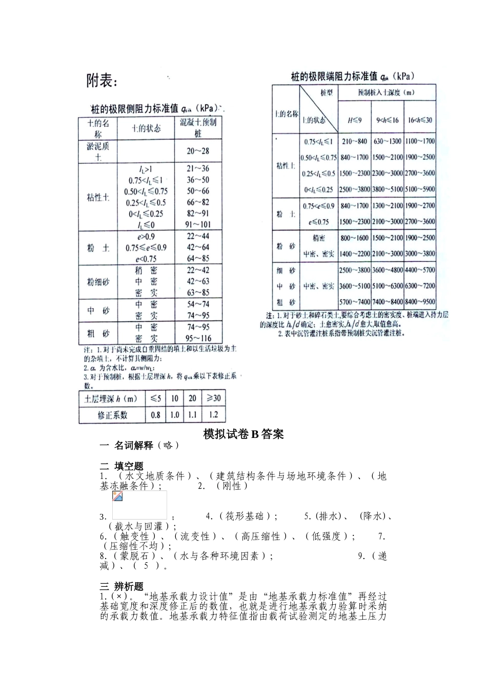 基础工程复习试题2_第3页