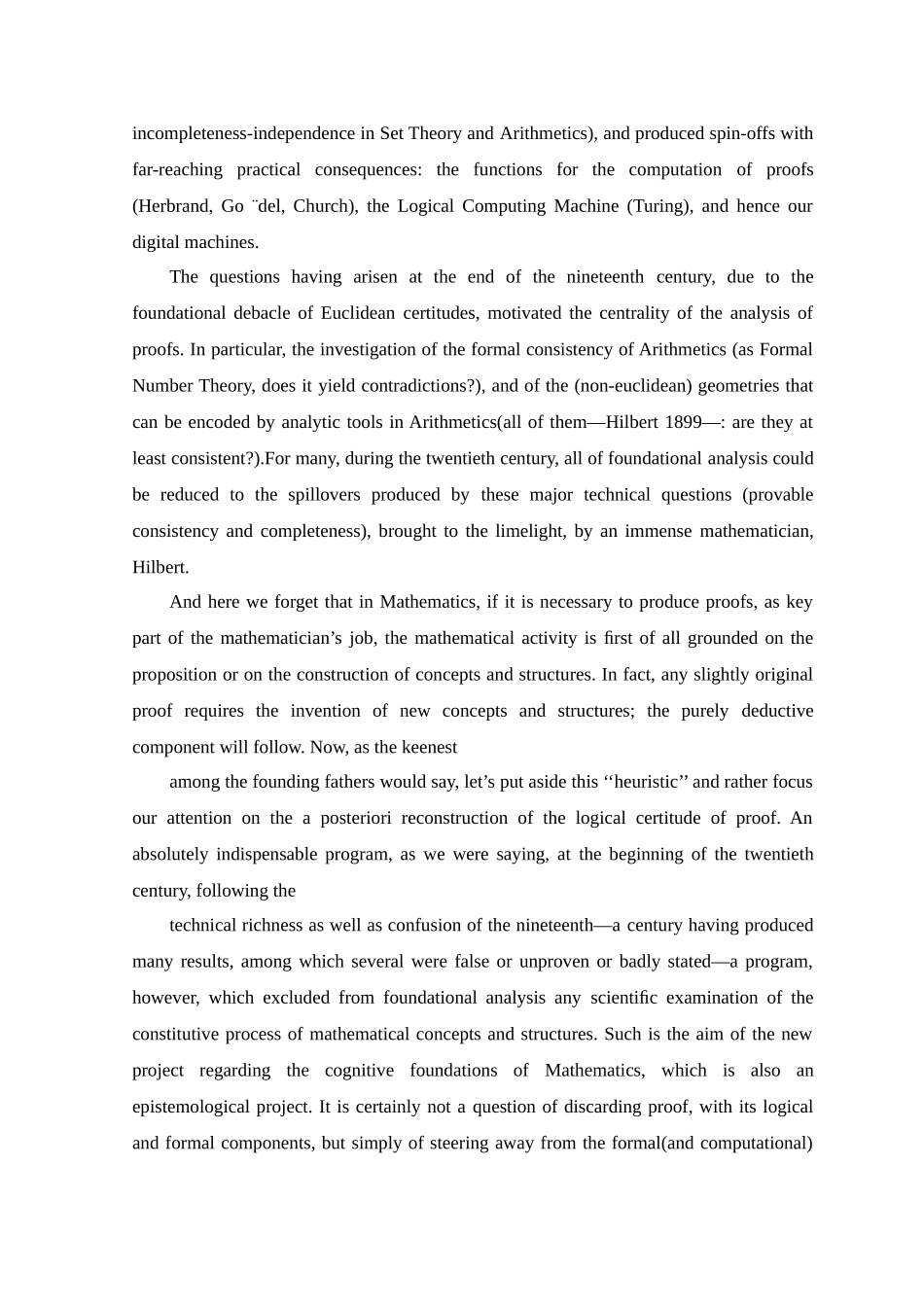 外文翻译---数学直觉和认知的根源_第2页