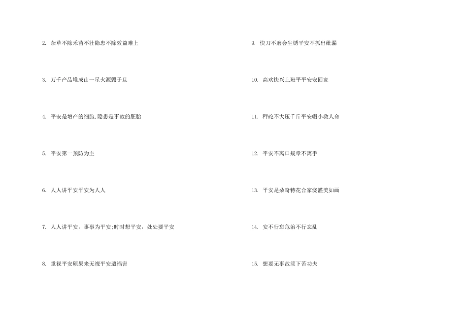 安全保卫竞赛口号_第2页