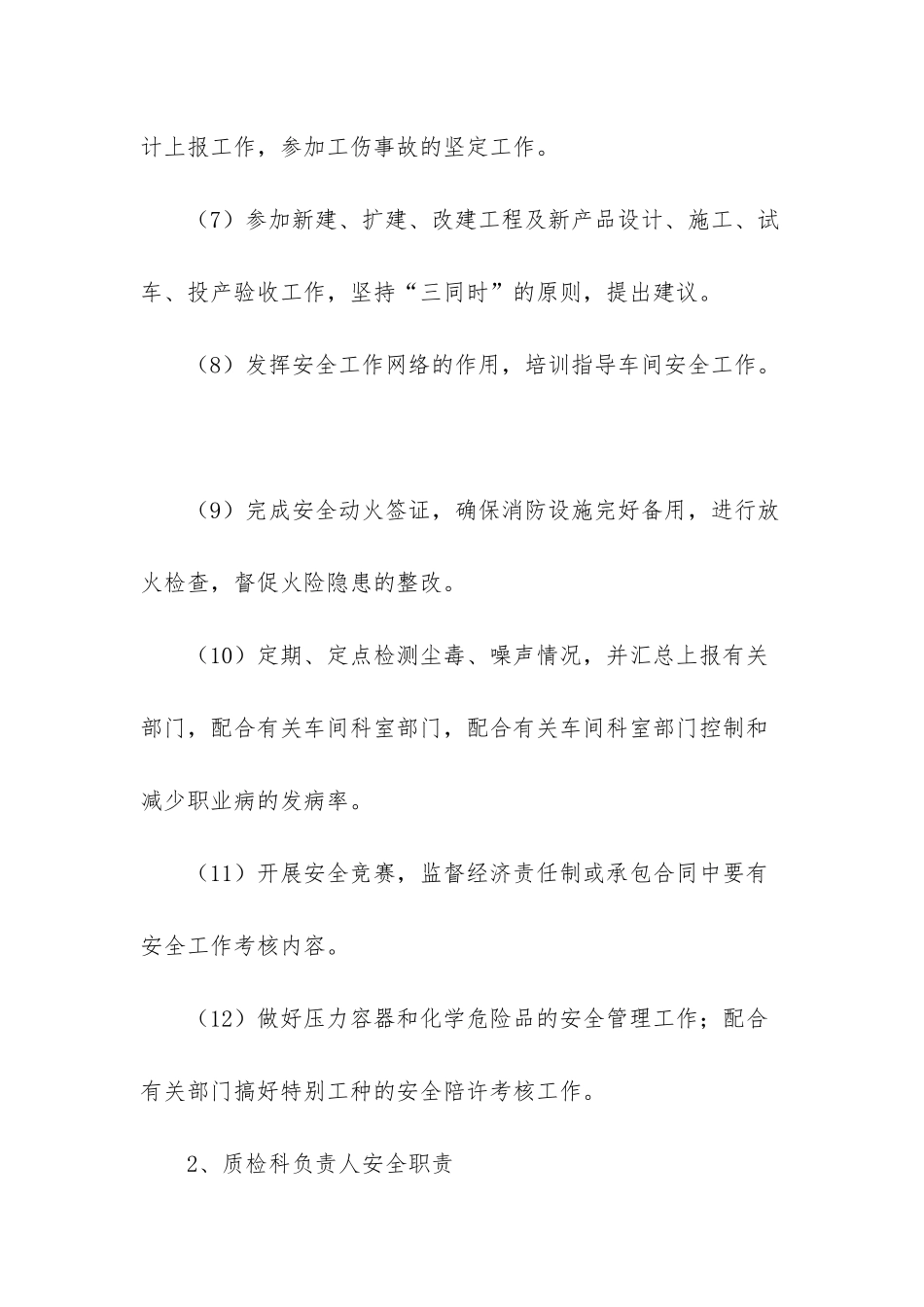 安全负责人职责_第2页