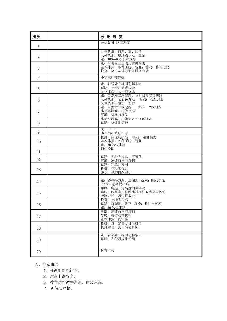 小学二年级下册体育教案全册_第2页