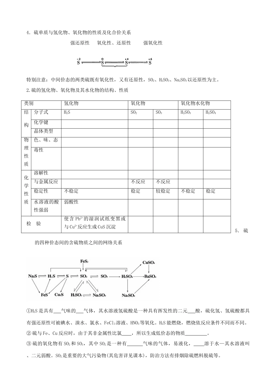 第八章 氧族元素(1)-(4)_第2页