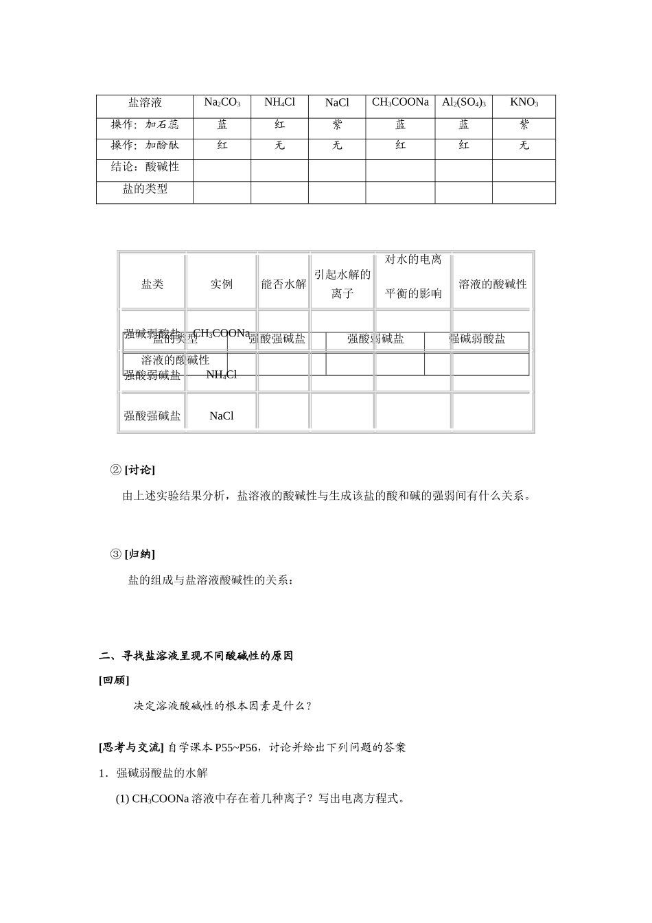 第三节  盐类的水解_第2页