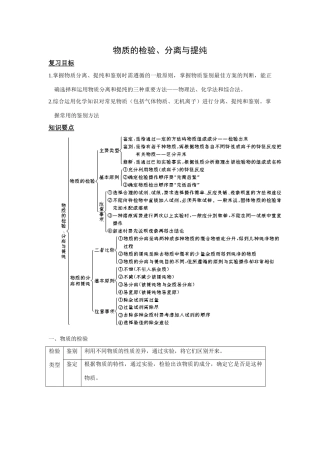 第三节 物质的检验