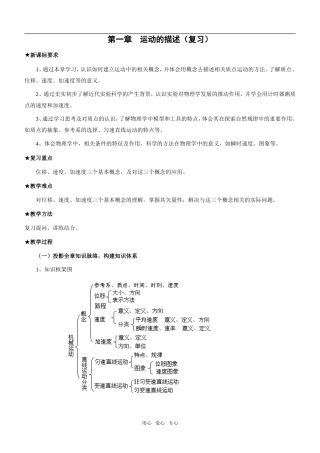 第一章复习教案