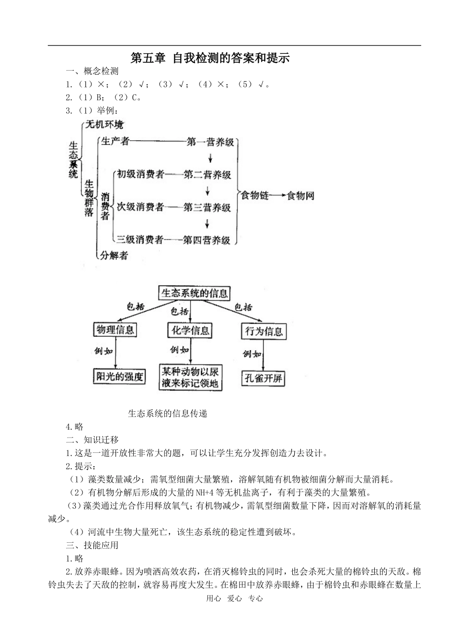 第五章自我检测_第1页