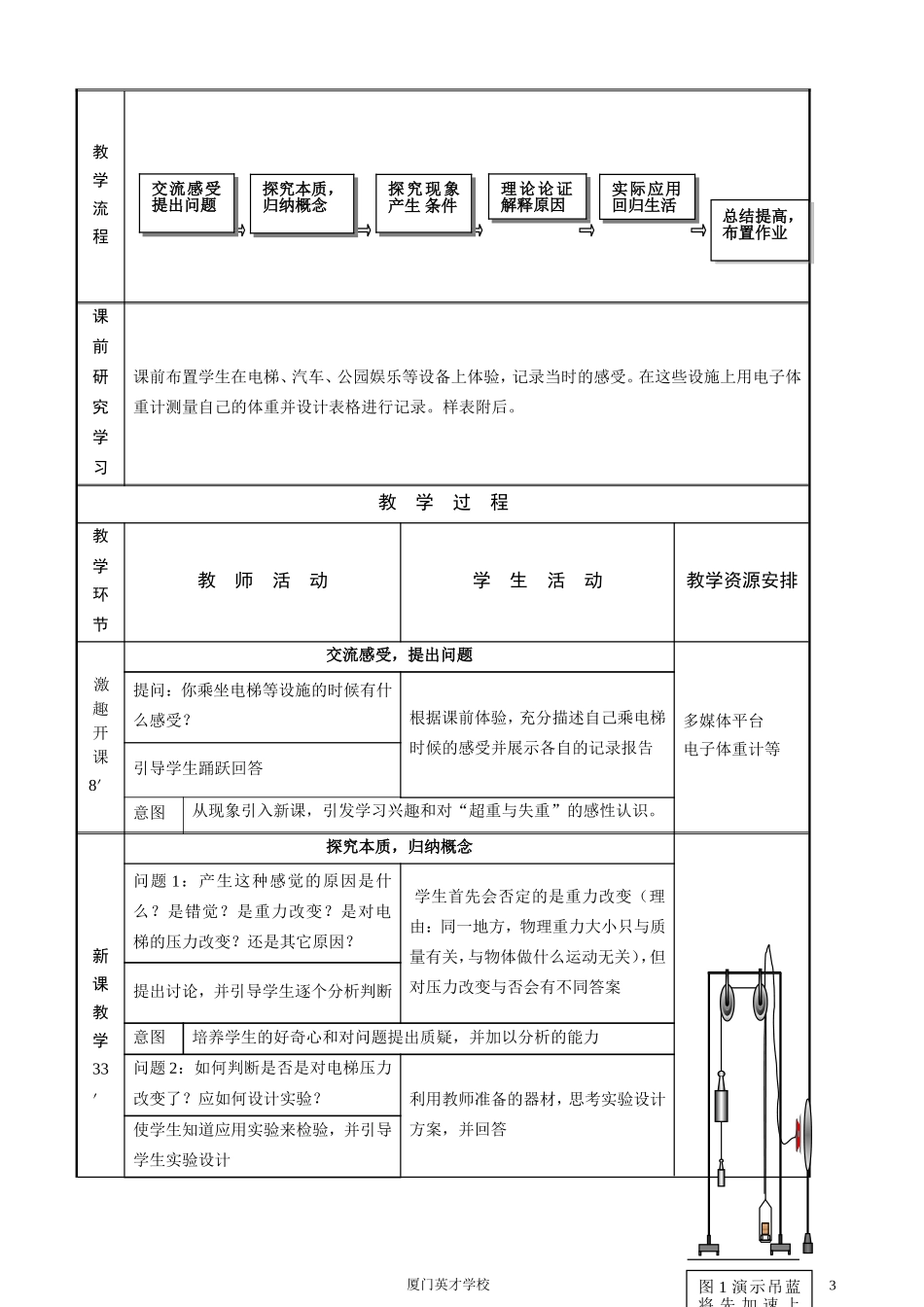 超重与失重教案_第3页