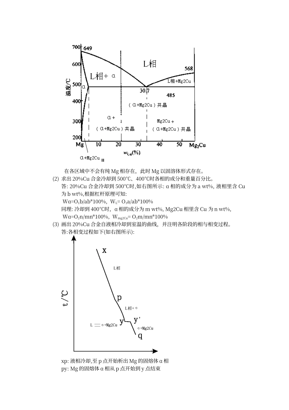 工程材料与热处理-第3章作业题参考答案_第3页