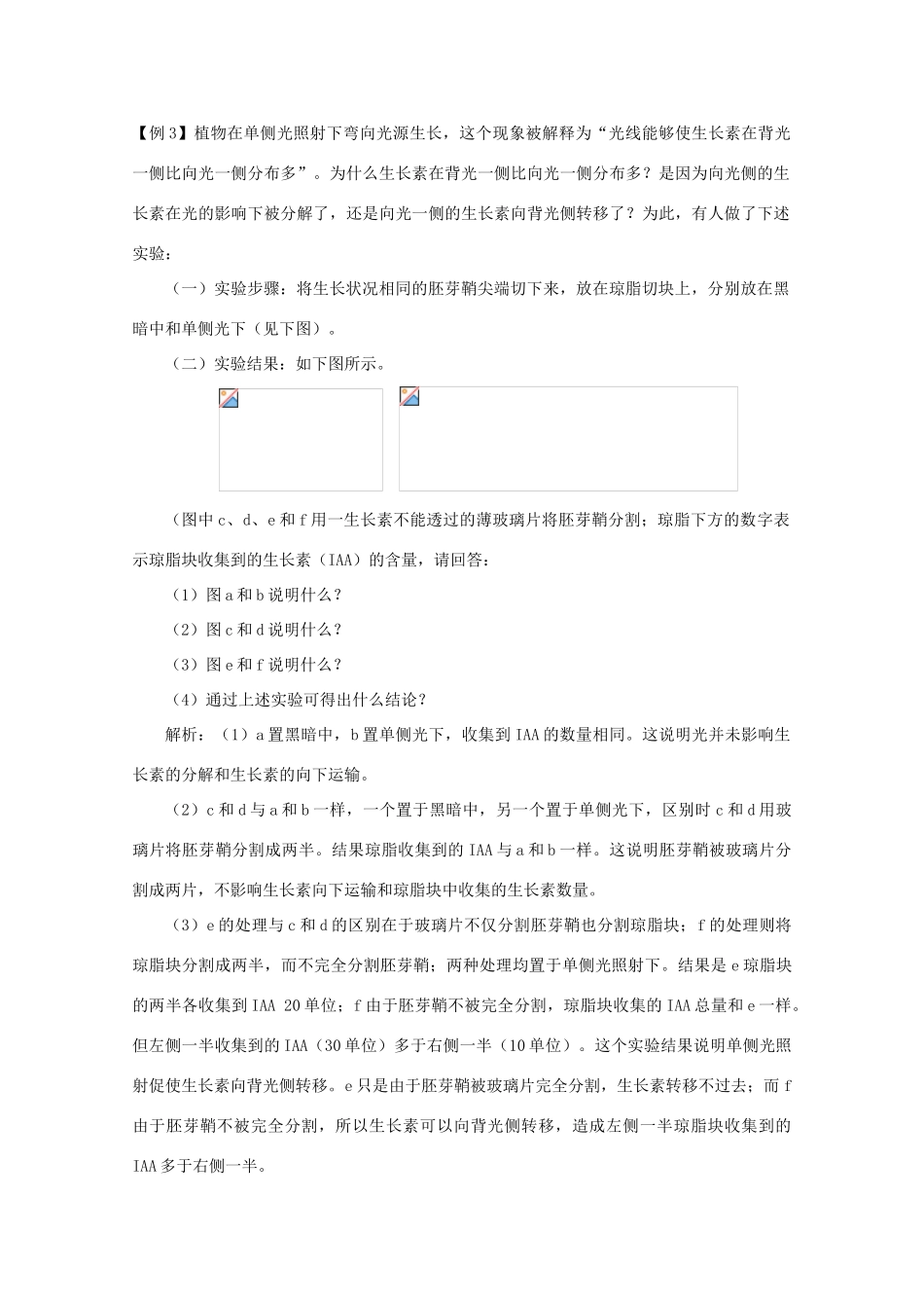 高二生物 2.41《植物生命活动的调节》素材（苏教版必修3）_第2页