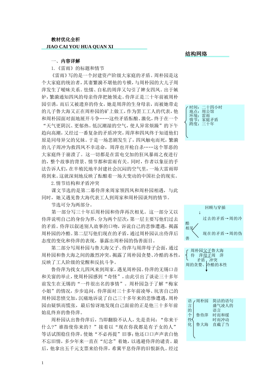 高二语文下册教材优化全析人教版第四册 (2)_第1页