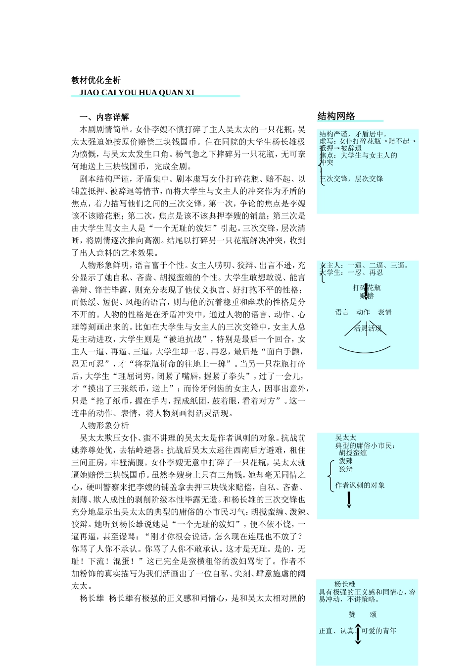 高二语文下册教材优化全析人教版第四册 (5)_第1页