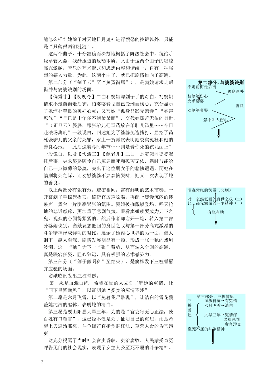 高二语文下册教材优化全析人教版第四册 (6)_第2页
