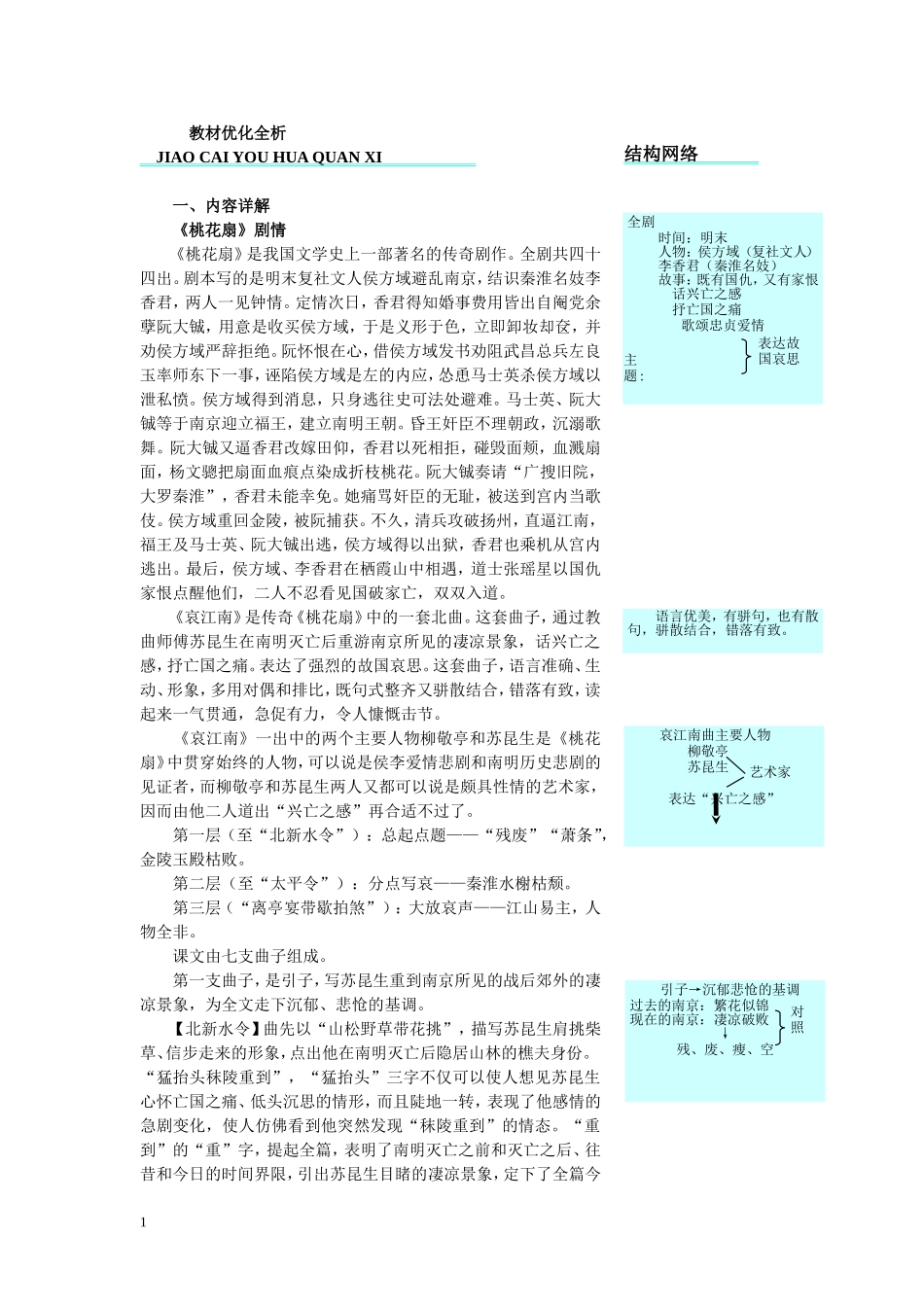 高二语文下册教材优化全析人教版第四册 (9)_第1页