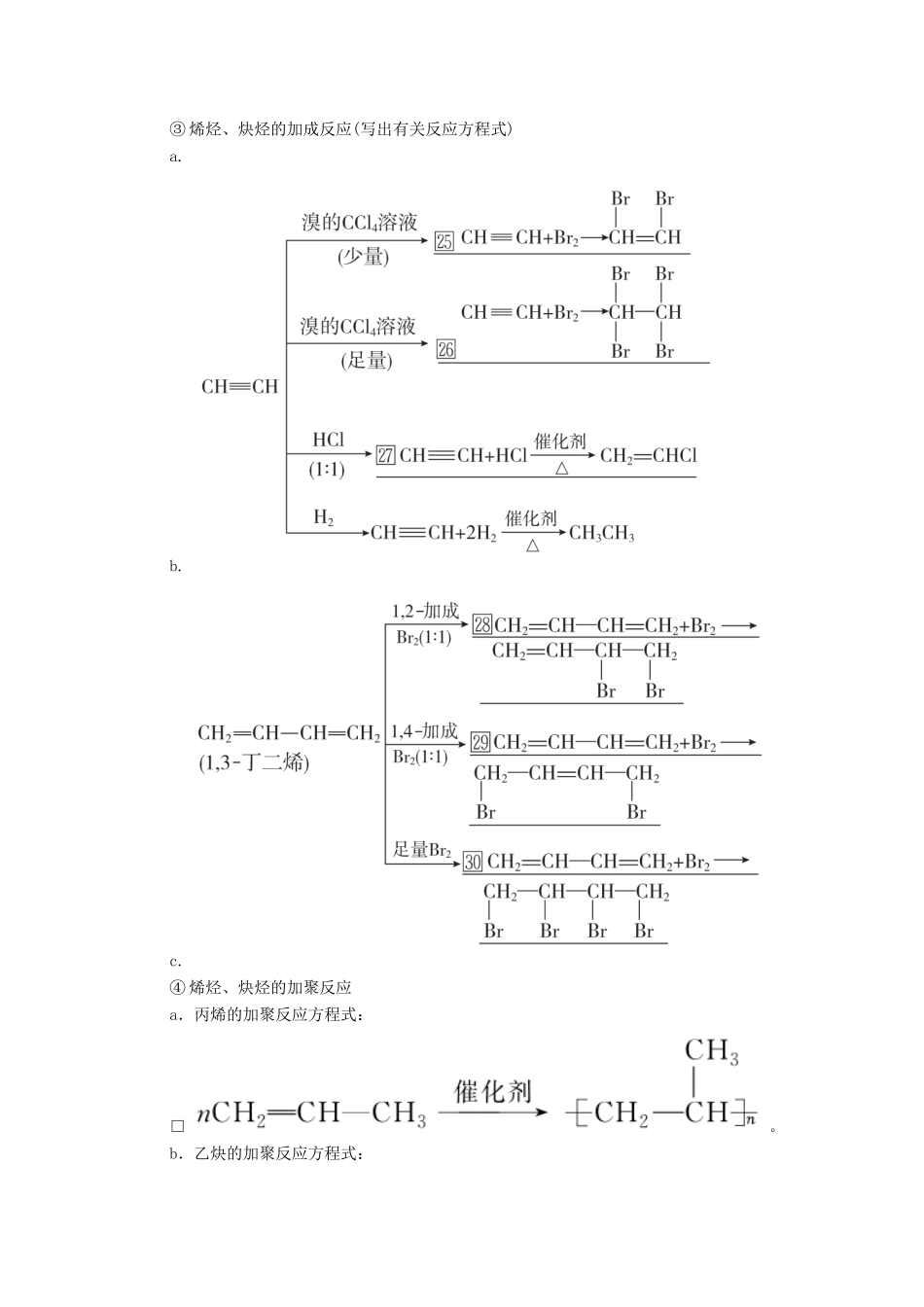 高考化学一轮复习 第13章 有机化学基础 第39讲 烃与卤代烃教学案 新人教版-新人教版高三全册化学教学案_第2页