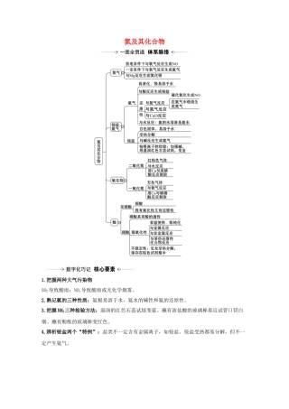 高考化学一轮复习 4.5 氮及其化合物素材 新人教版-新人教版高三全册化学素材