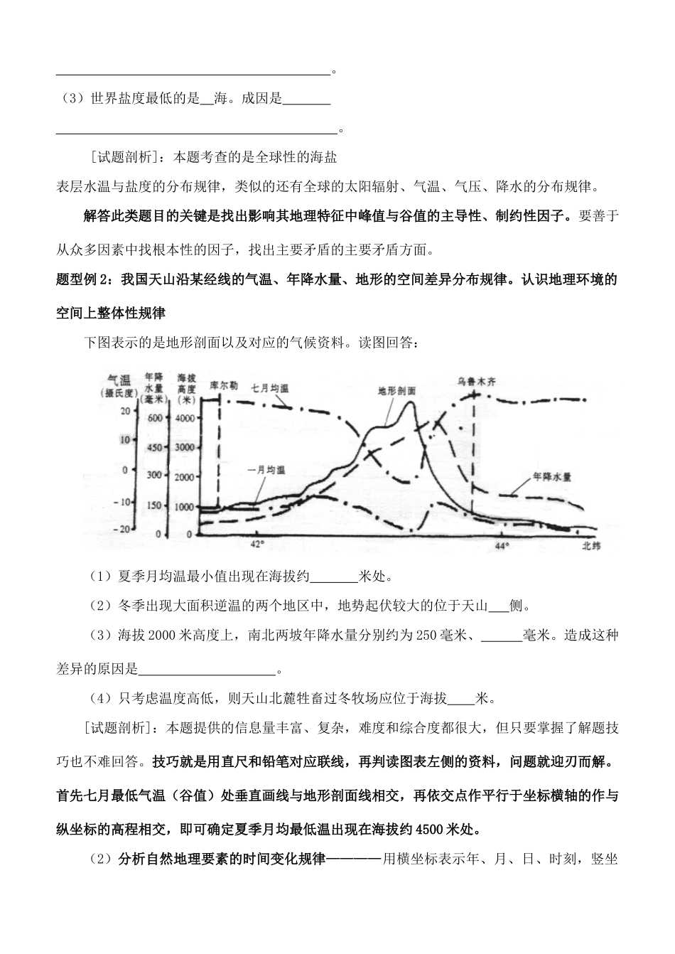 高考地理 高考地理图表判读能力素材-人教版高三全册地理素材_第3页